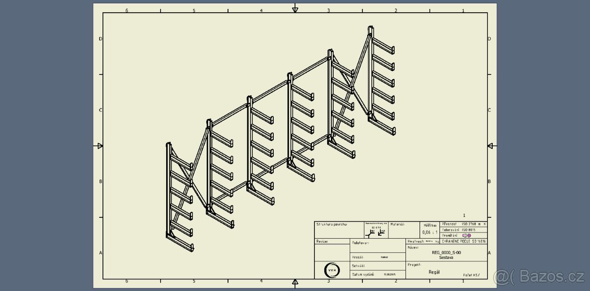 Dílenské regály - 3