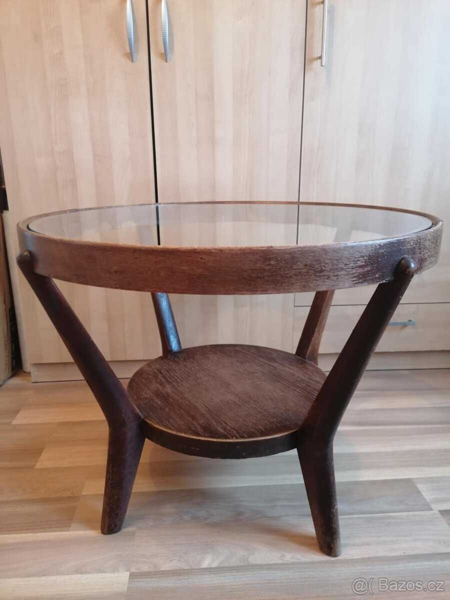 RETRO kulatý stůl - 3