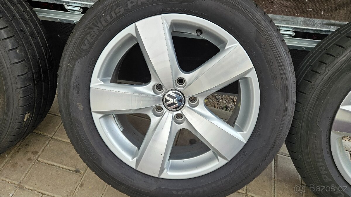 Letní Sada Alu 5x112 215/60 R17 Volkswagen Tiguan - 3