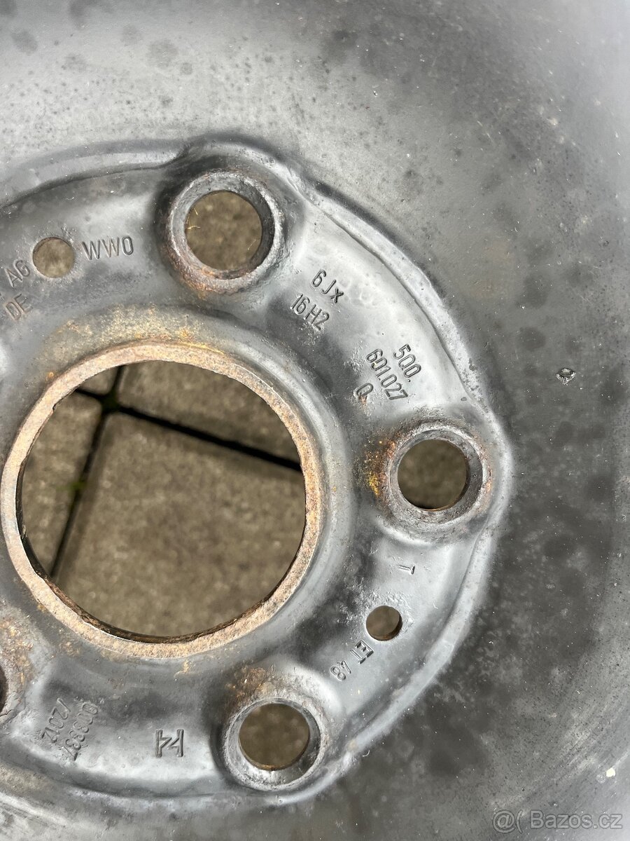 Plechové disky 5x 112 R 16 - 3