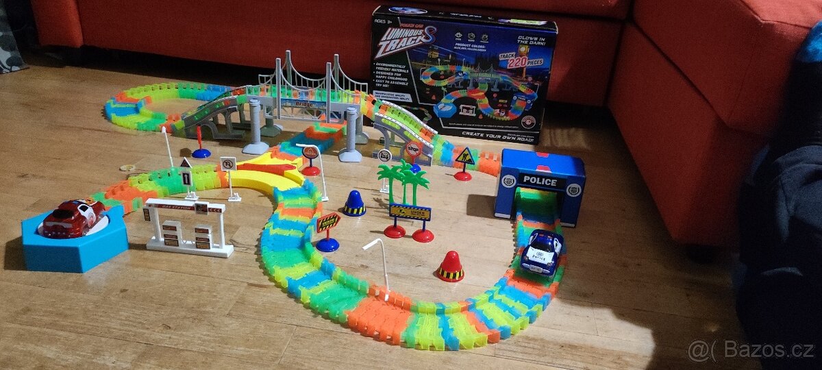 Svítící autodráha Alltoys - 3