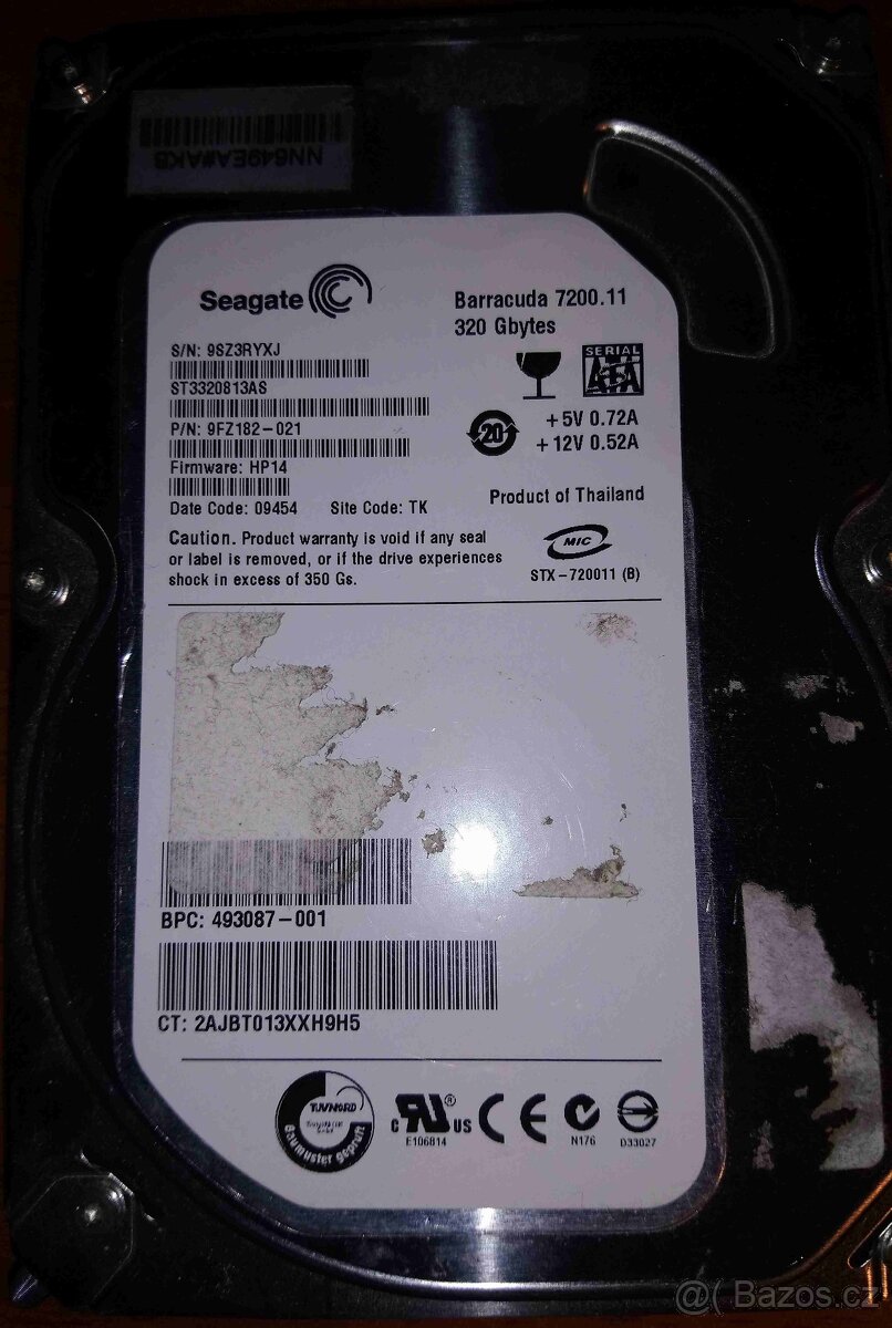 retro Disky HDD PATA(IDE)- Seagate+WD - 3