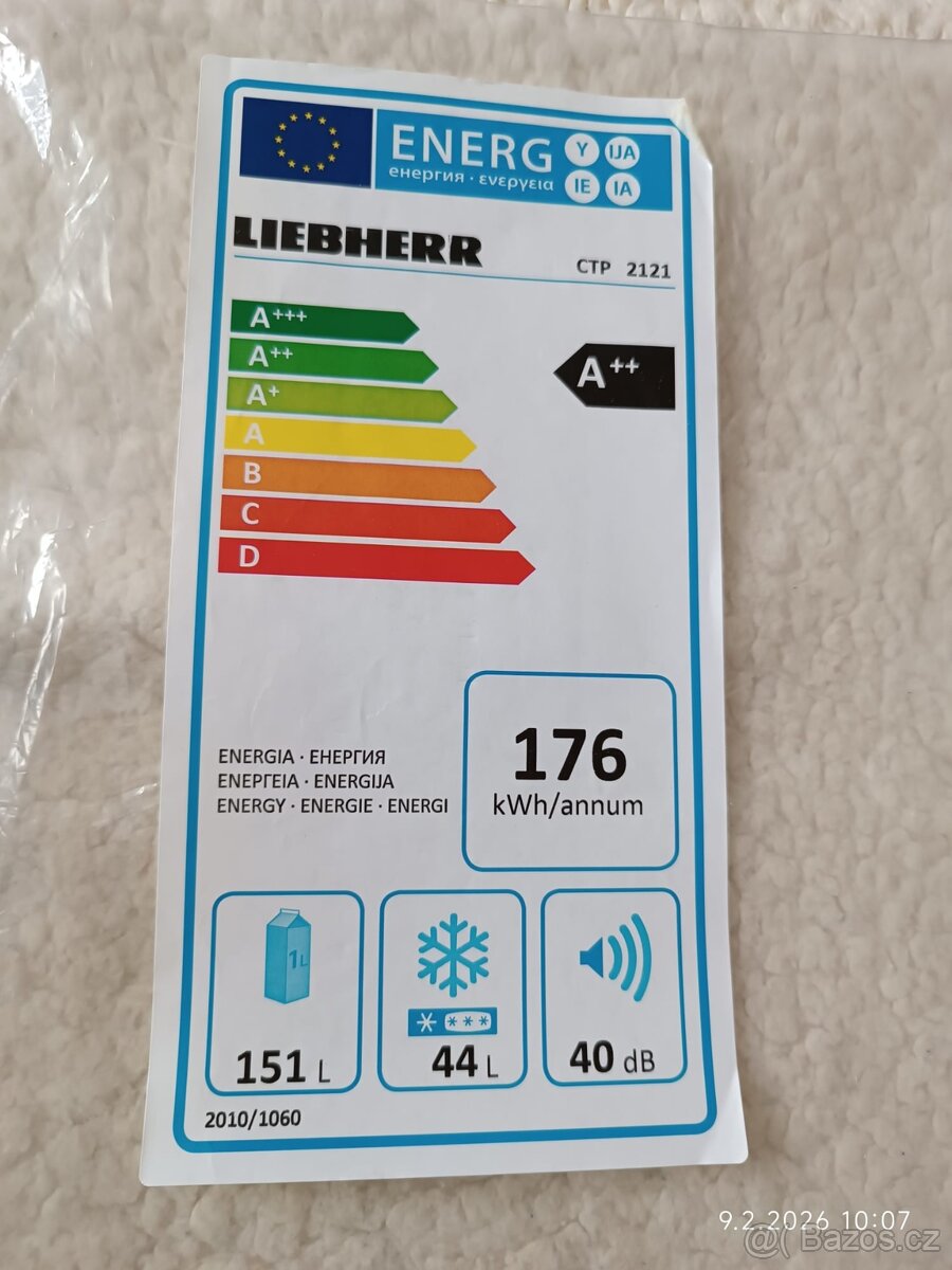 Lednice Liebherr CTP211 - 3