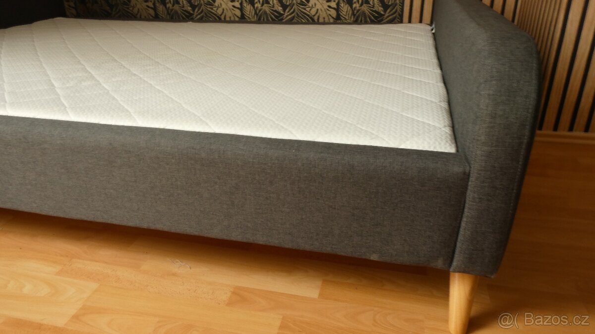 Postel JYSK KONGSBERK 140x200 šedá - 3