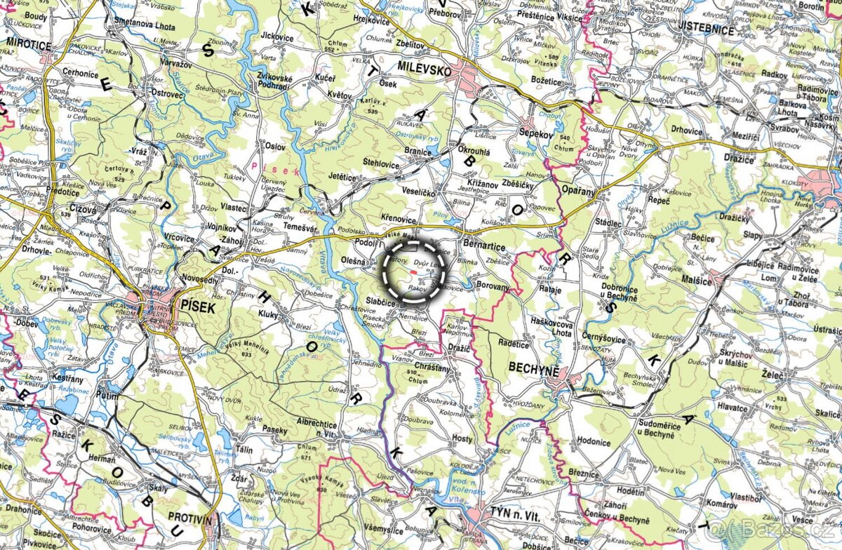 Louka, prodej, Svatkovice, Bernartice, Písek - 3