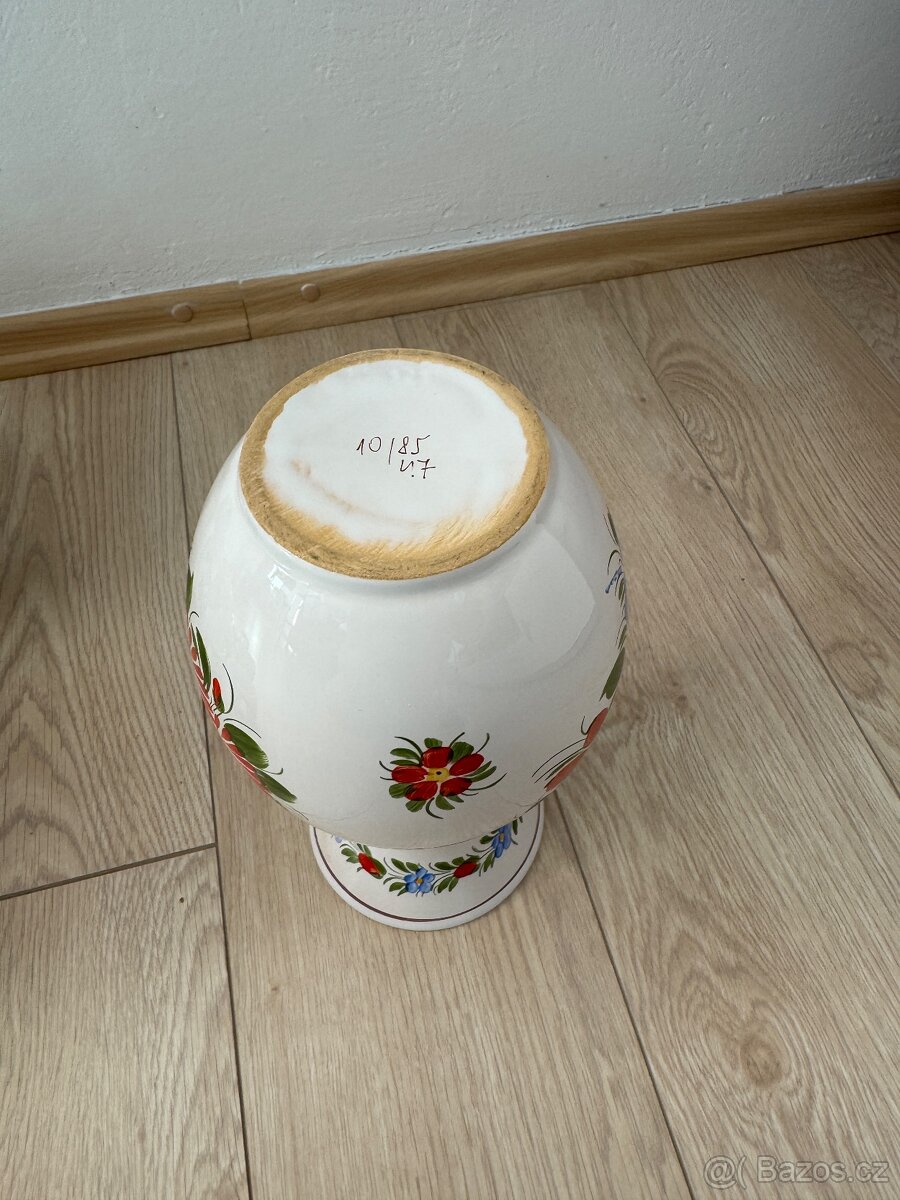 Chodská keramika, ručně malovaná - 3