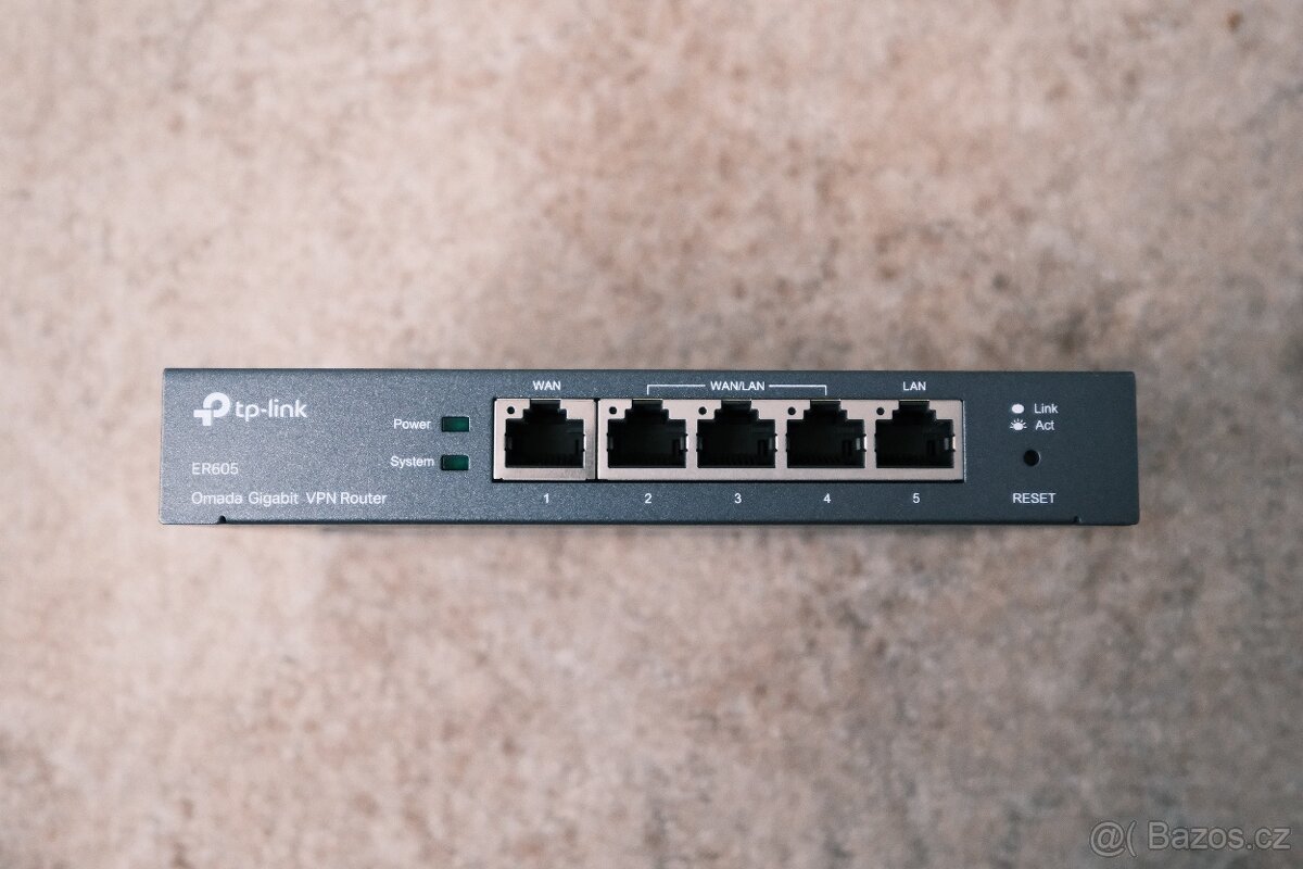 Router TP-Link ER605 - Omada SDN, Gigabit, VPN - 3