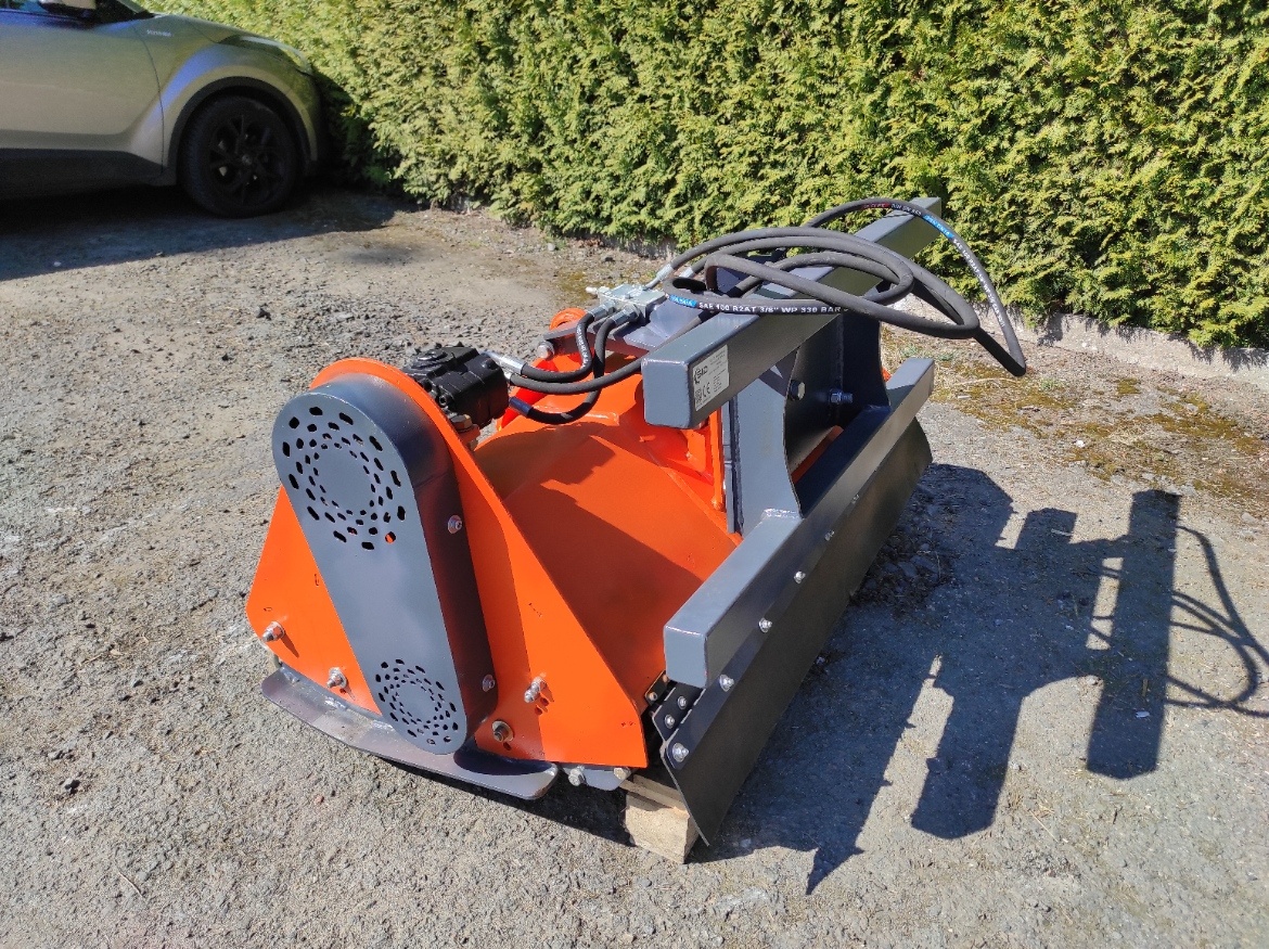 Hydraulický mulčovač k nakladači, manipulátoru - 3