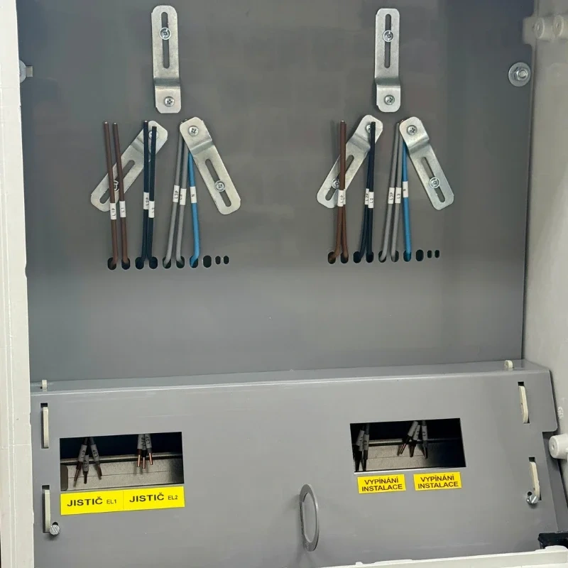 Elektroměrový rozvaděč pro 2 elektroměry, 40A - 3