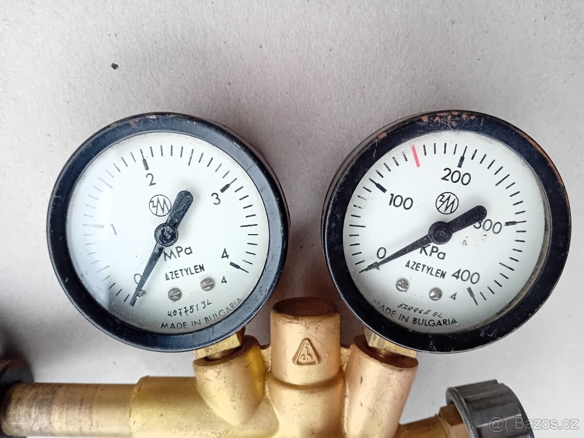 Redukční ventil na Acetylen - 3