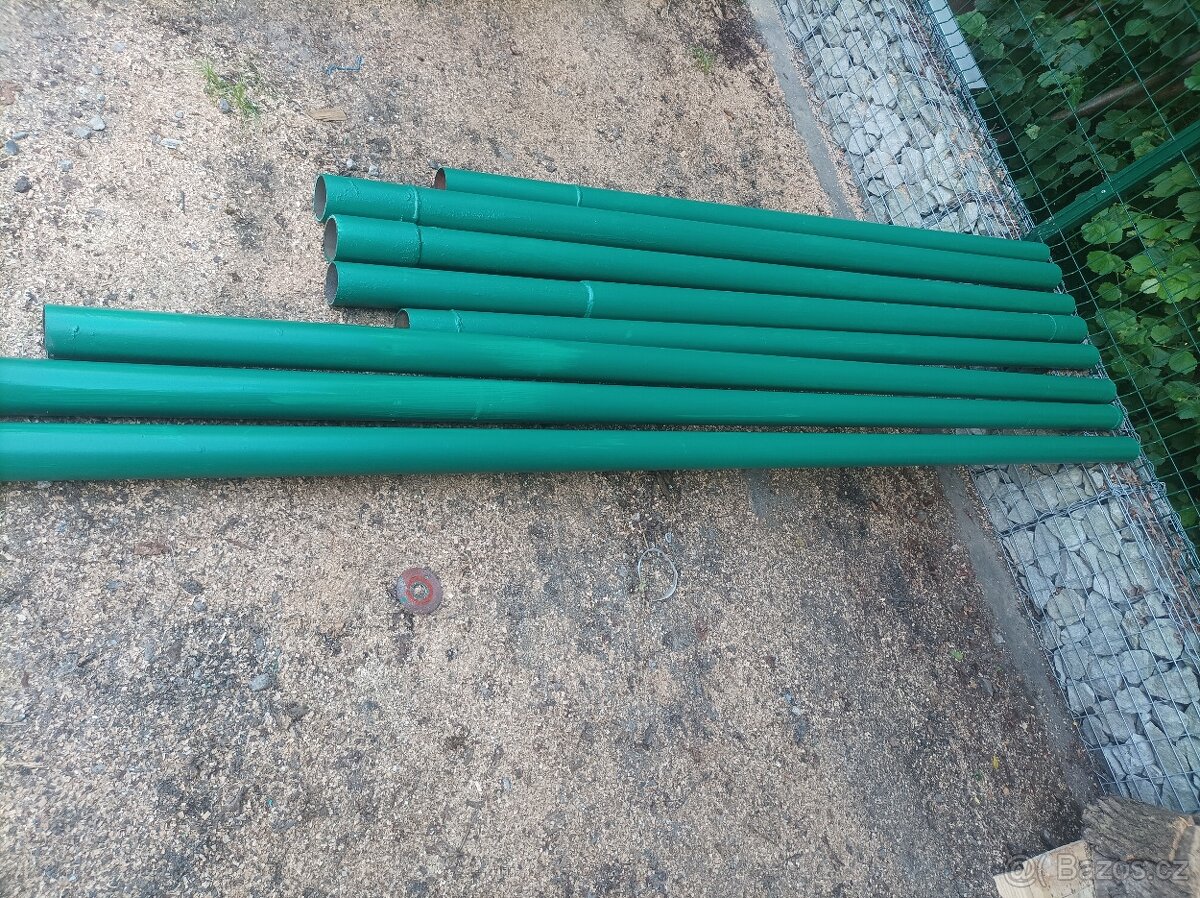 Ocelové plotové sloupky 8 ks - 3