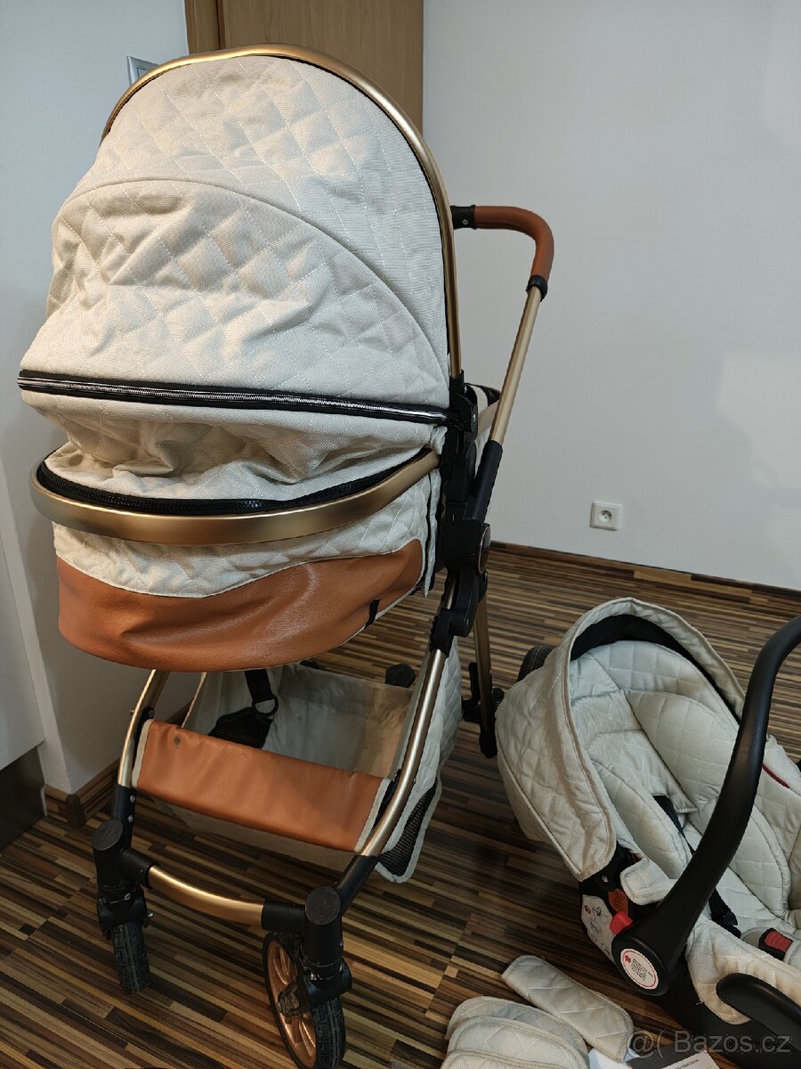 Kočárek Kinderkraft 3v1 - 3