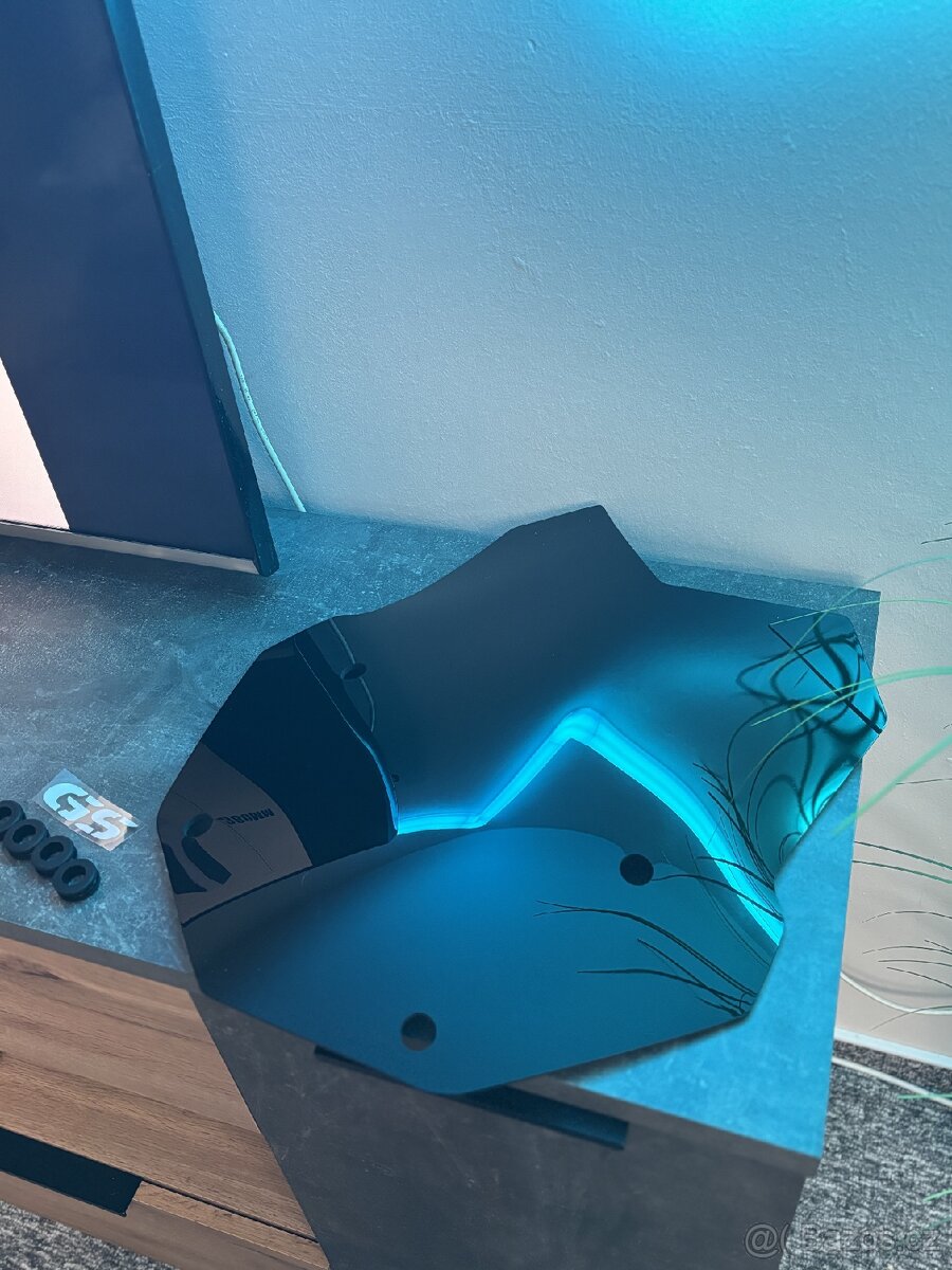 Plexi pro BMW GS – Černé 380mm - 3