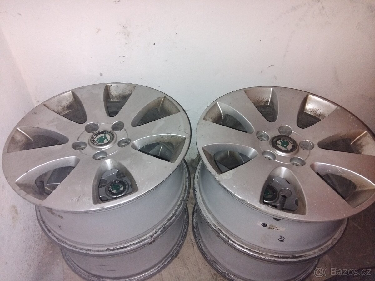 Alu kola Škoda Superb 2,Yety - 3