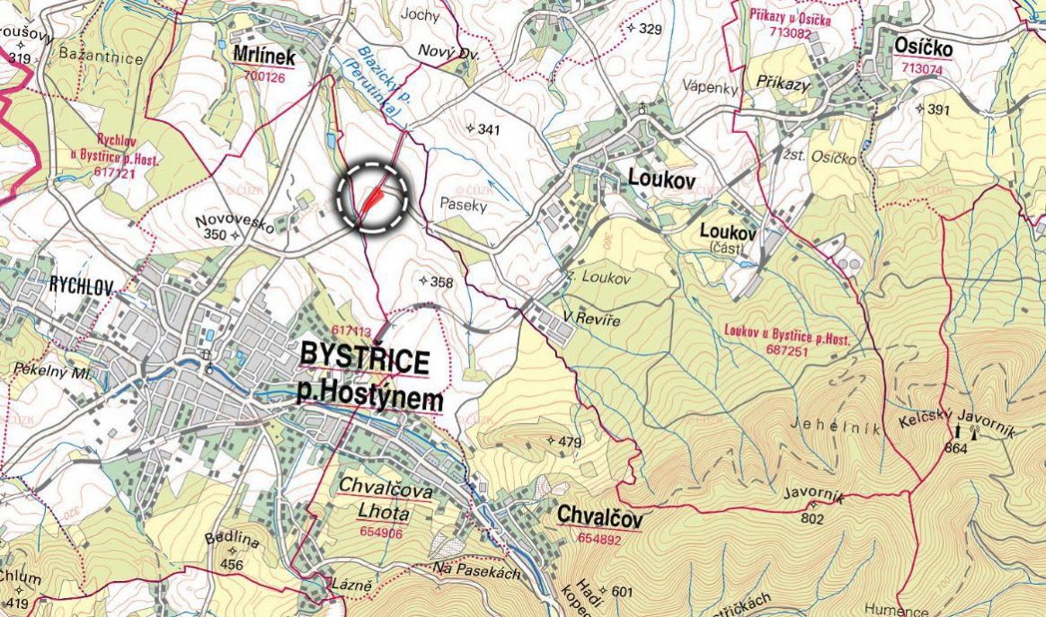 Zemědělská půda, prodej, Chvalčov, Kroměříž - 3