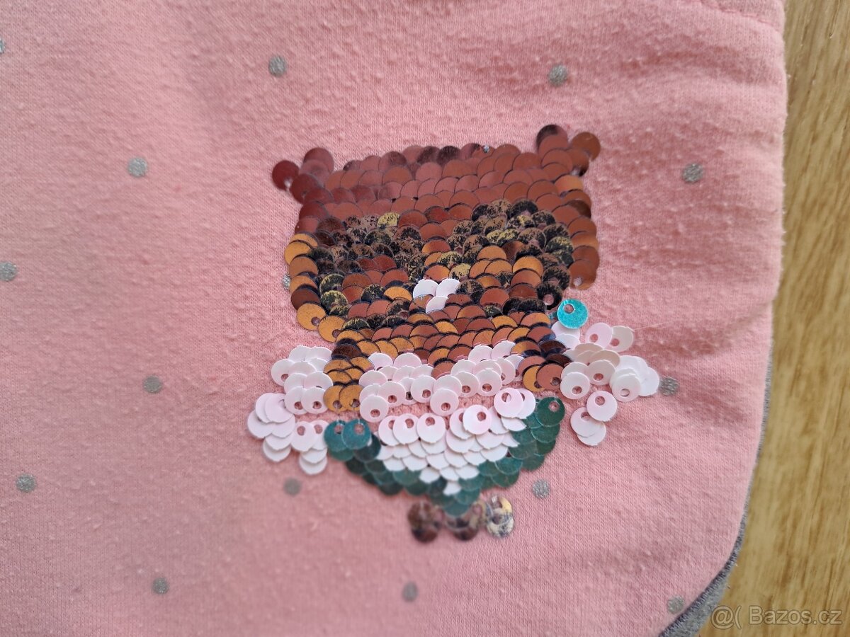 Letní kraťasy se sovičkou vel. 110. - 3