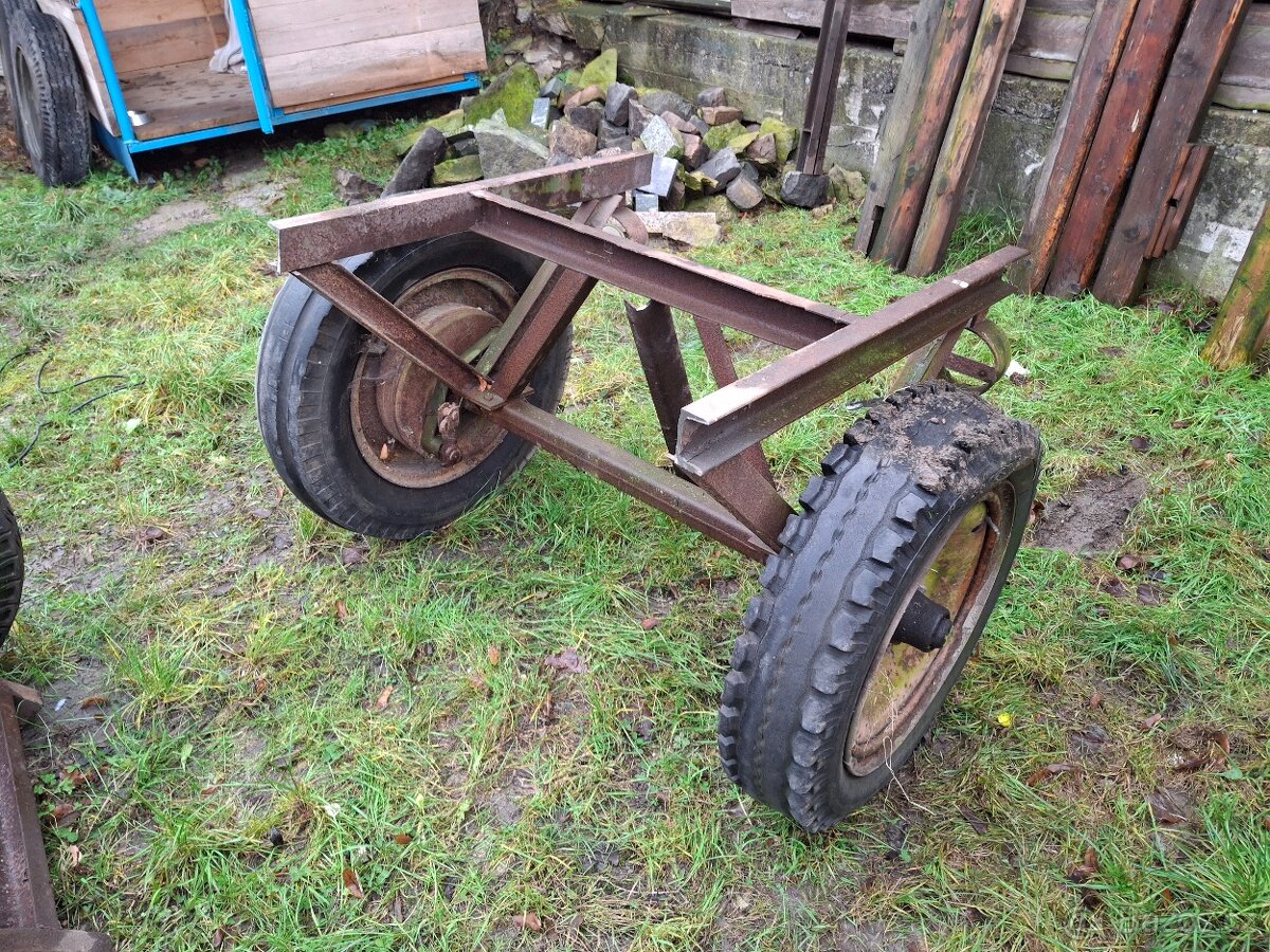 Náprava na výrobu dvoukolaku s kolama - 3