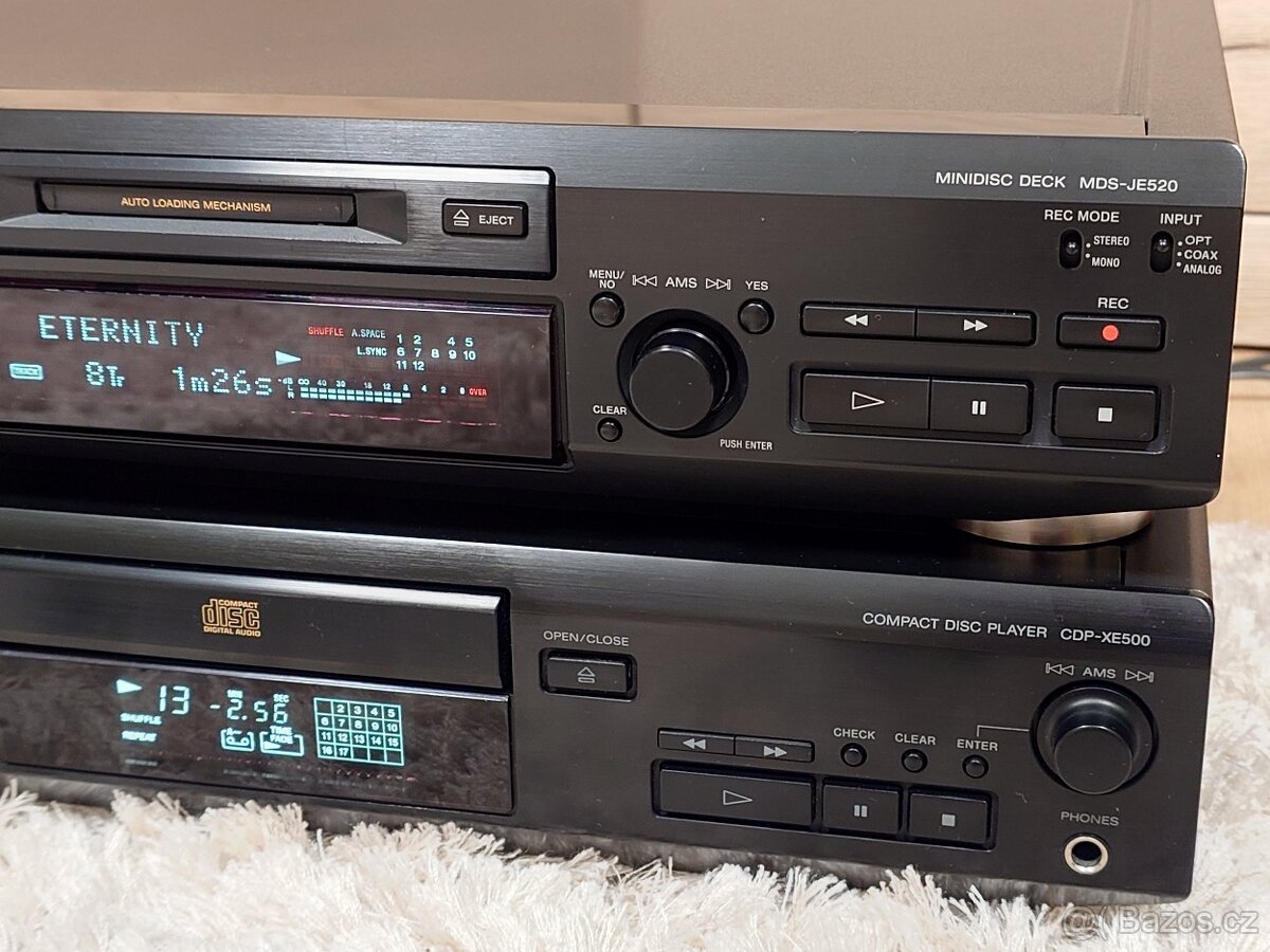 Sony MDS-JE520 + d.o. RM-D15M - 3