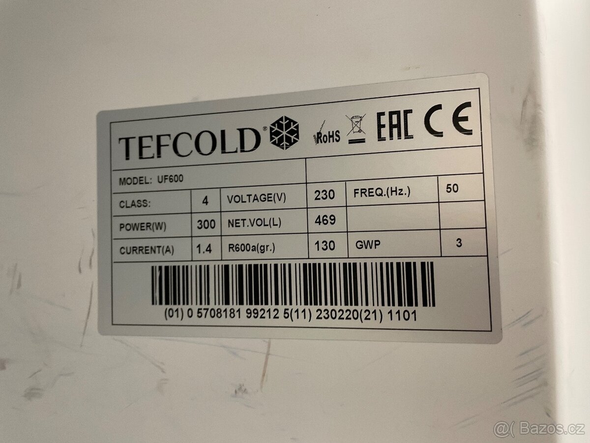 Mrazák Tefcold gastro - 3