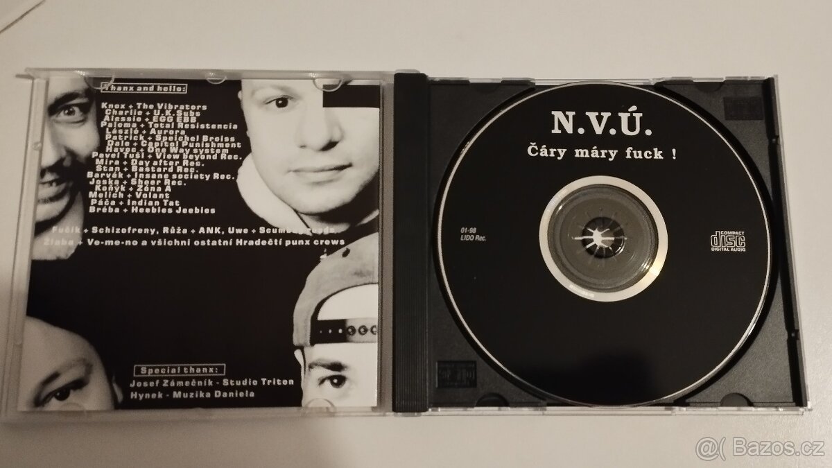 cd N.V.Ú. - Čáry mary fuck - 3