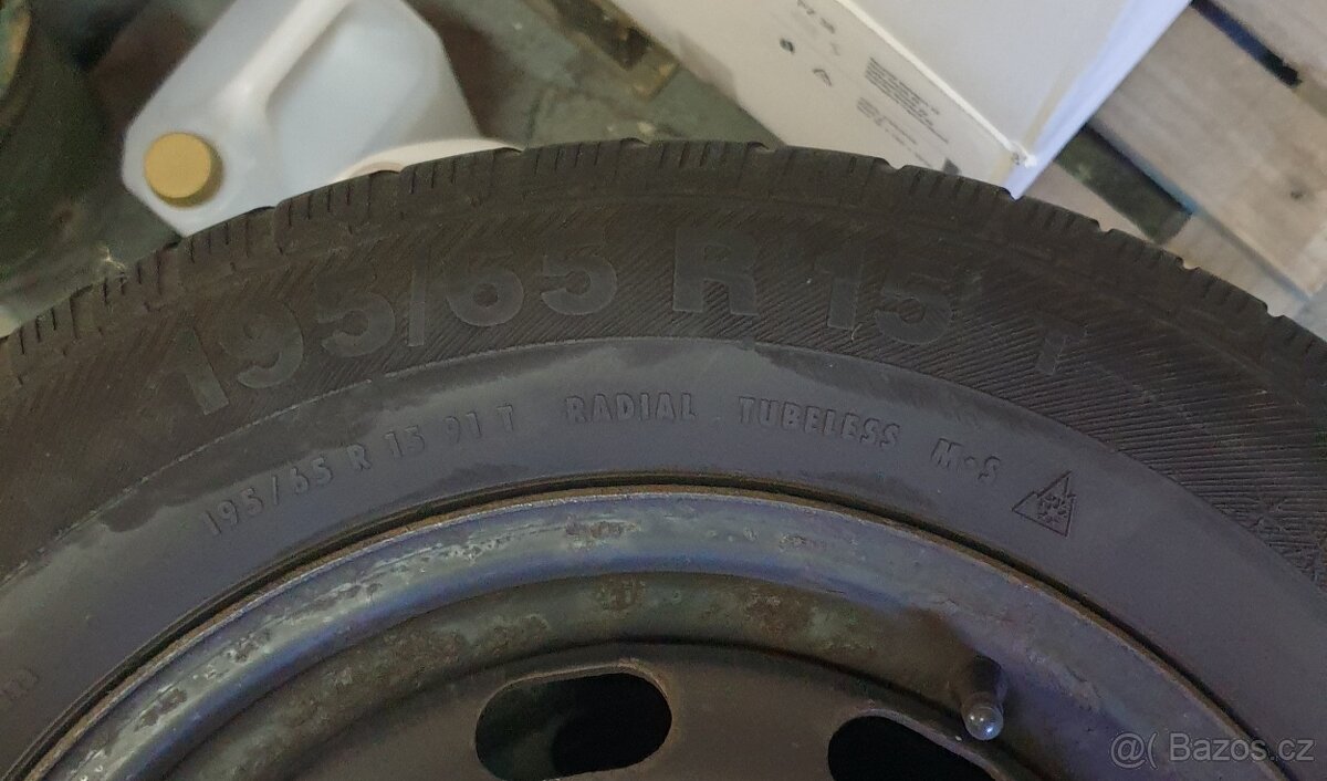 Plechové disky 15" - 3