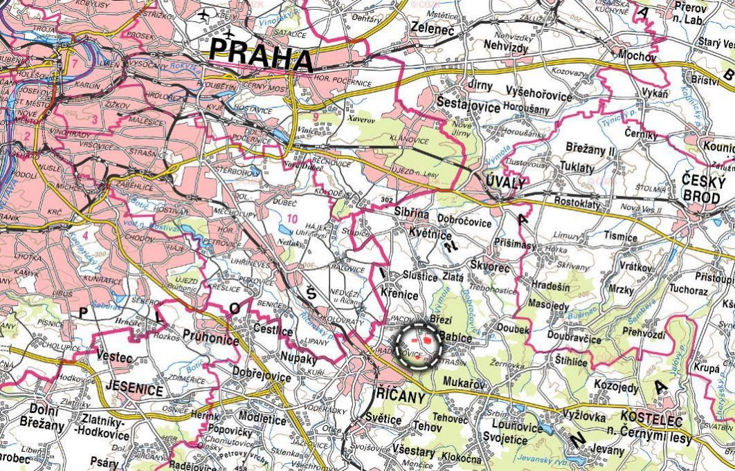 Zemědělská půda, prodej, Březí, Praha východ - 3