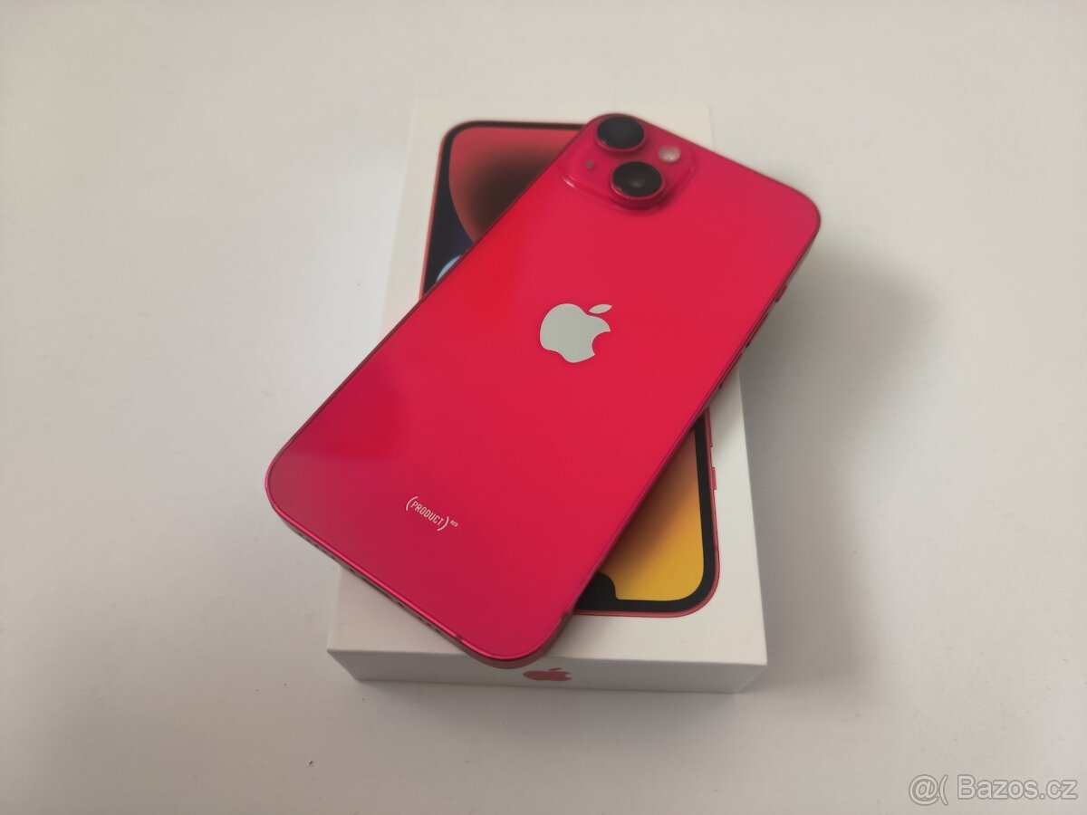 apple iphone 14 128gb Red / Batéria 100% - 3