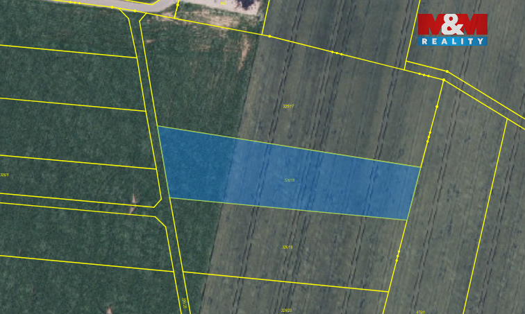 Prodej pole, 4632 m², Náměšť na Hané - 3