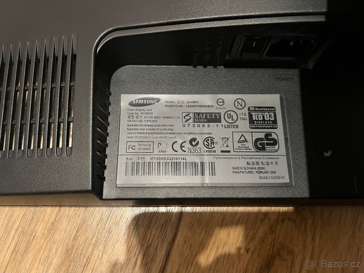 Monitor Samsung MY20WS - 3