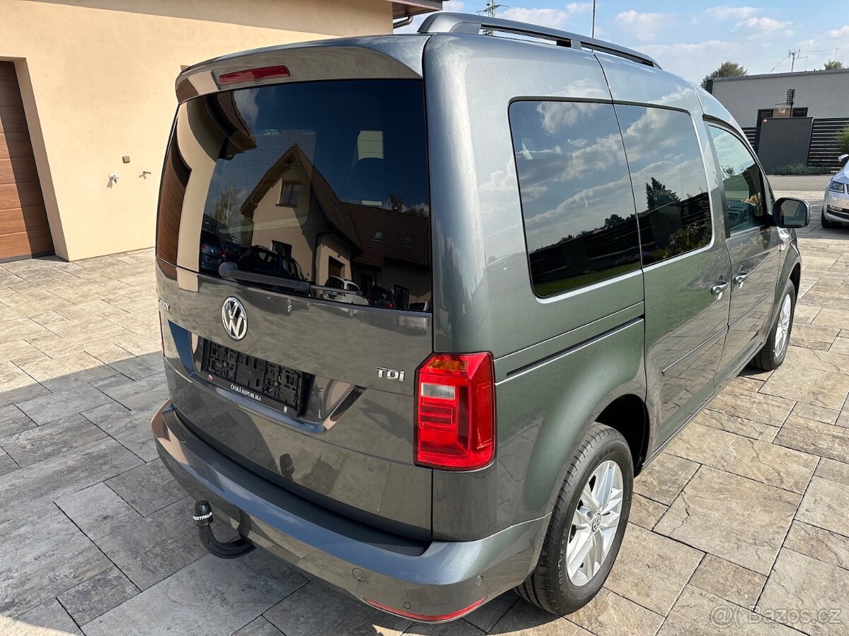 VW Caddy 2,0TDi Comfortline – 2017 – DIGI KLIMA, TAŽNÉ, ALU - 3
