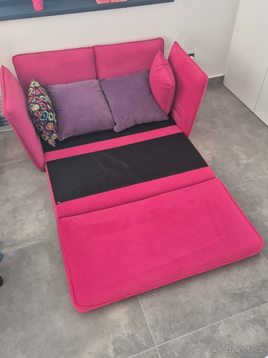 Dívčí dětský rozkládací gauč - 3