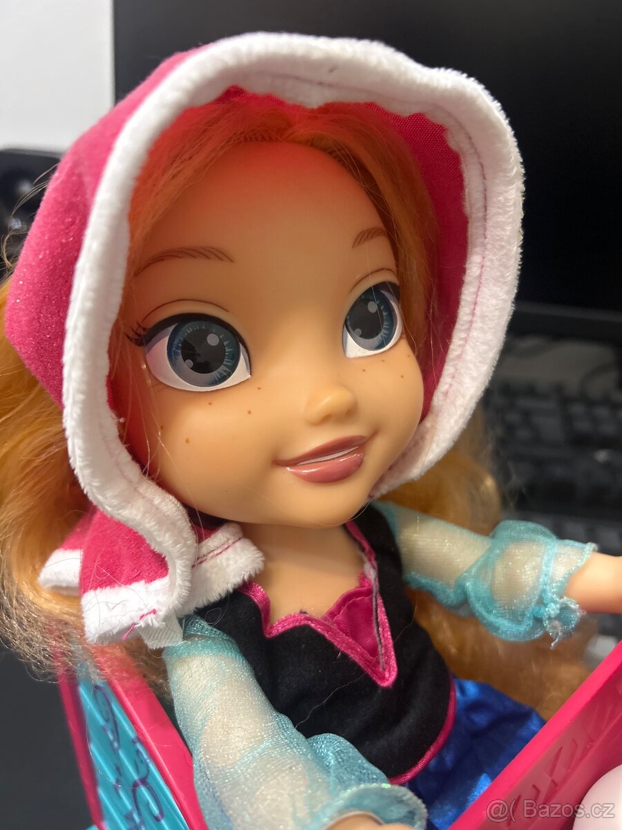 Anna a Olaf na saních originál-40 cm - 3