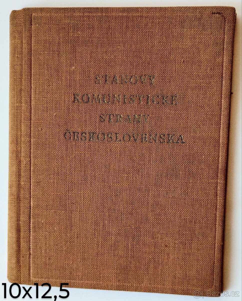 Stanovy KSČ / 1954 - 3