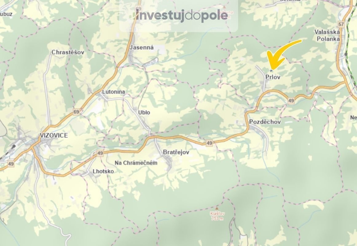 Prodej pole 2 855 m², Prlov, ev.č. 2025-07-01-25 - 3