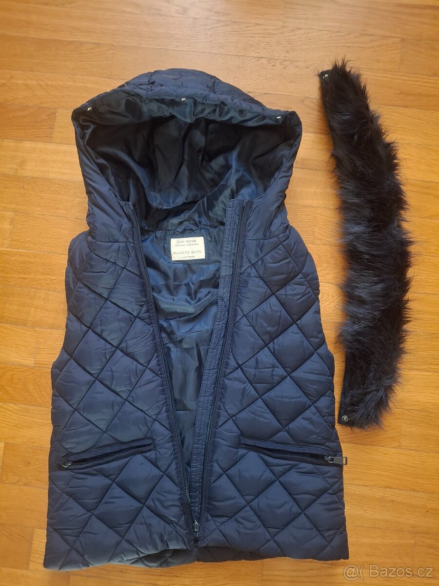 Dívčí jarní vesta Zara, velikost 152 - 3