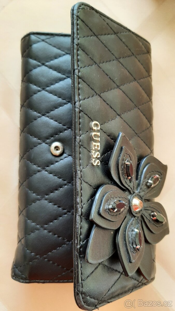 Černá originál peněženka Guess - 3