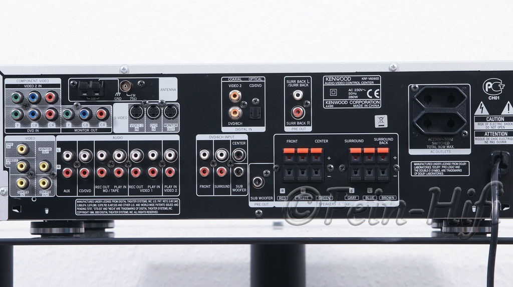 Kenwood KRF-V6100D 6.1 x 100W AV receiver , DO, návod - 3