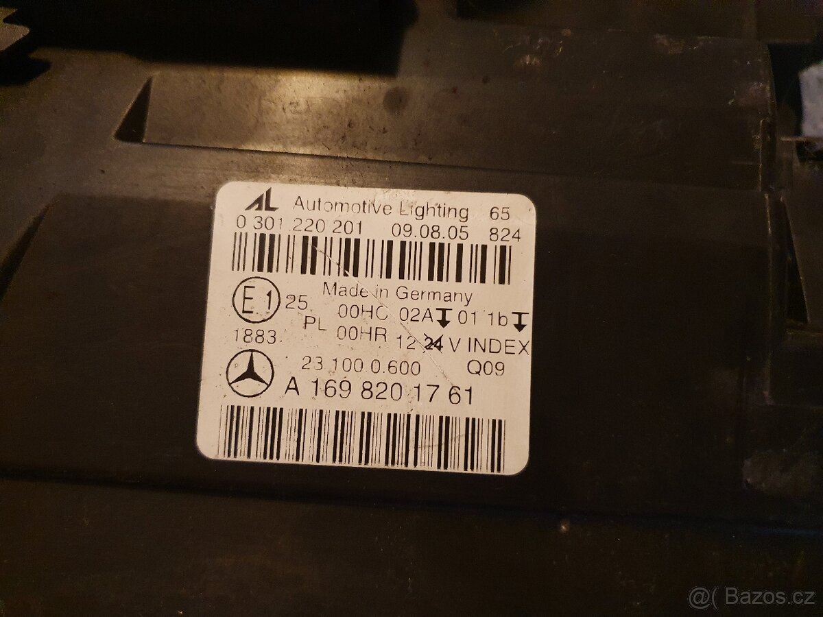 LEVÉ PŘEDNÍ SVĚTLO MERCEDES B-KLASSE - 3