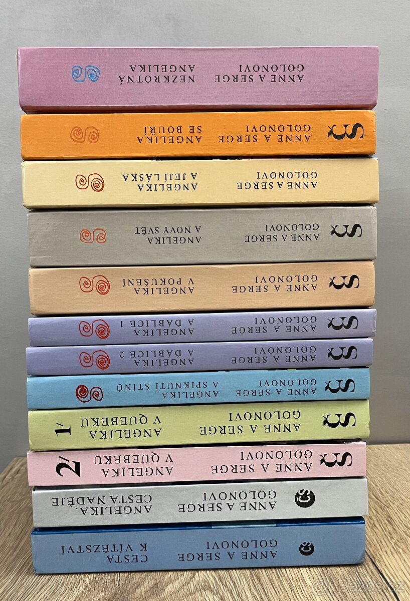 Angelika (Golon) - knižní série - 3