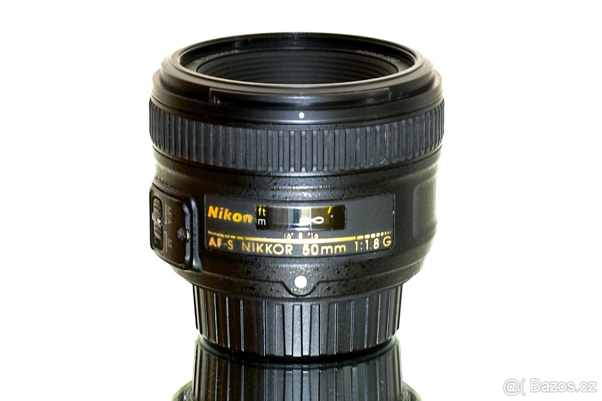 Nikon AF-S Nikkor 50mm 1:1,8 G + UV Kenko TOP STAV - 3