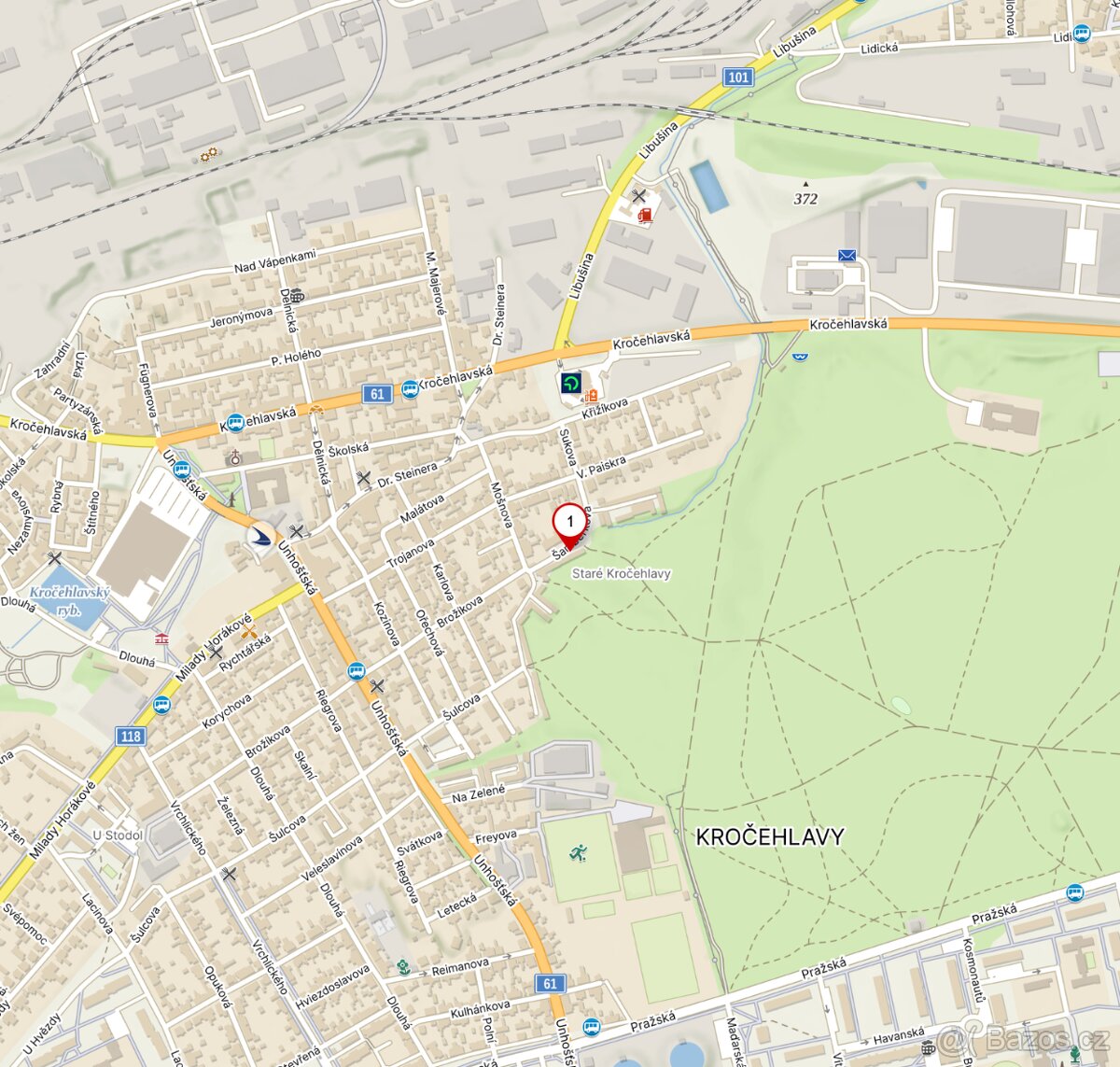 Pronájem garáže 22m2, Šamberkova, Kladno - 3