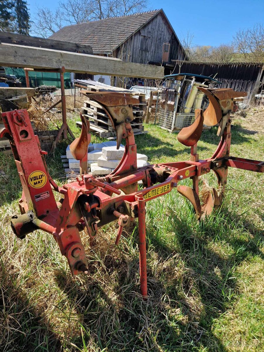 Prodám pluh oboustranný dvouradličný Obracák - 3