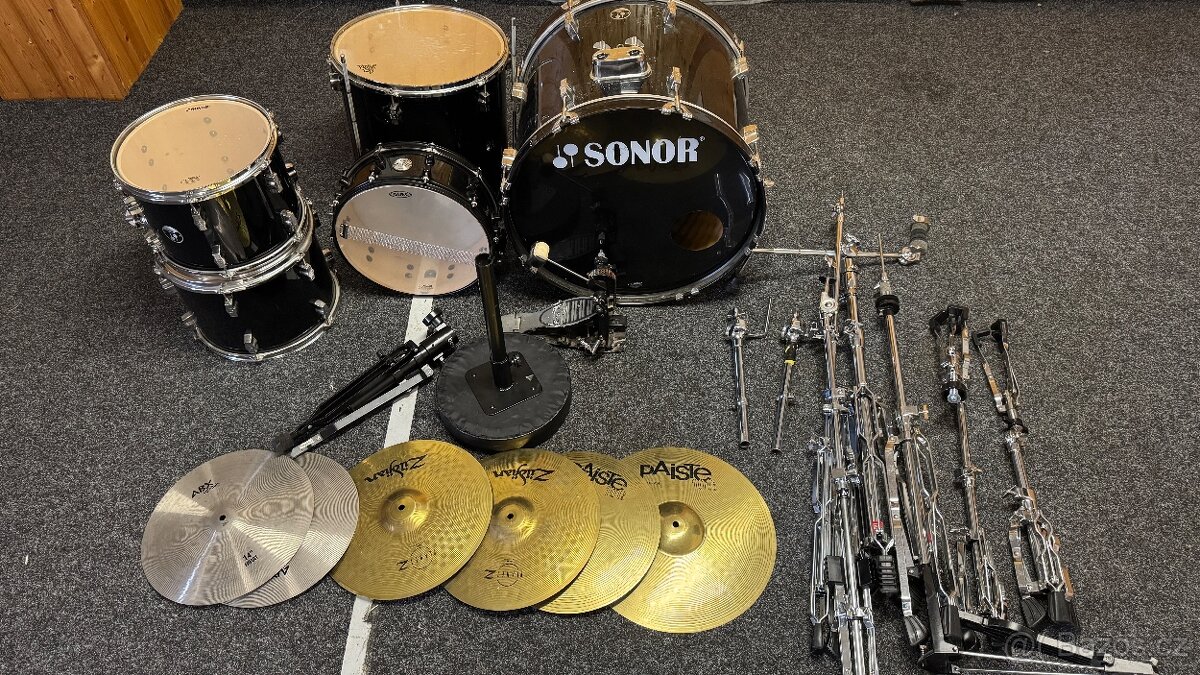 Prodám bicí sadu Sonor. - 3