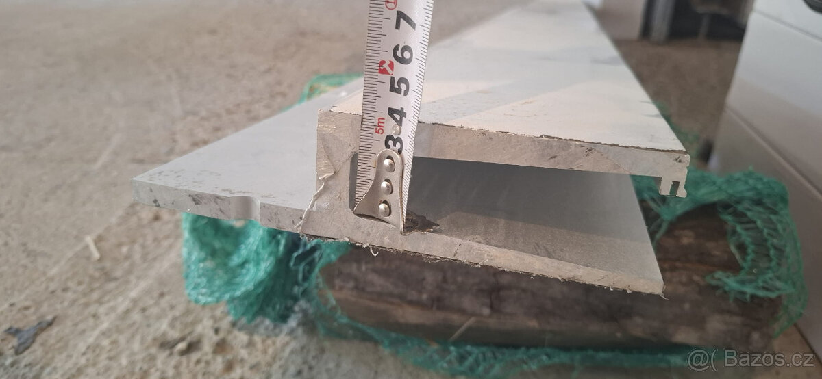 Alu profil U pro skleněné zábradlí 190cm - 3