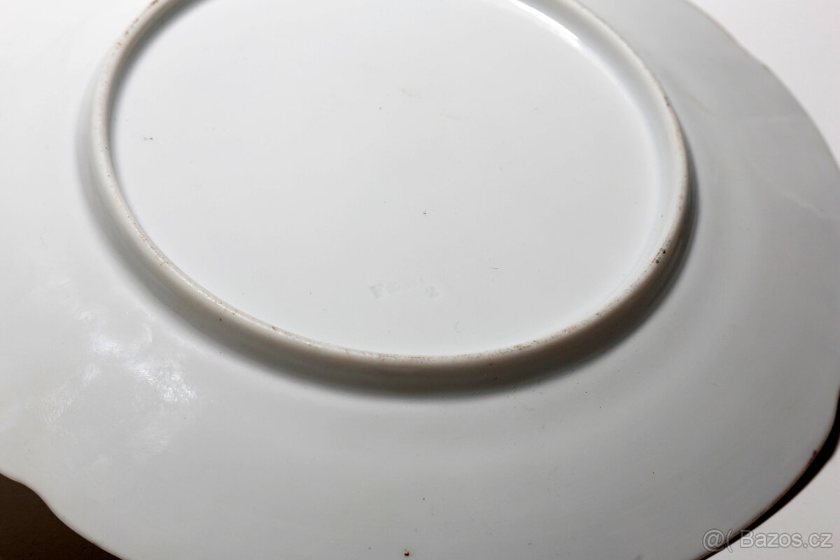 Malovaný talíř - Březová Pirkenhammer 1810 - 1846 - 3