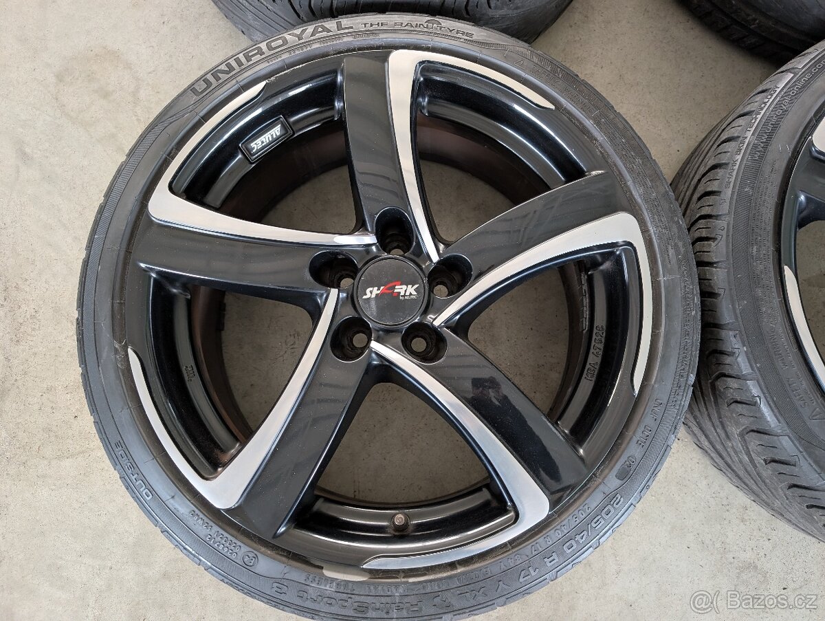 ALU KOLA SHARK ALUTEC 205/40/R17 5x100 - 3