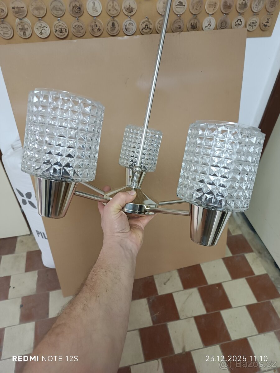 Starý , retro lustr - 3