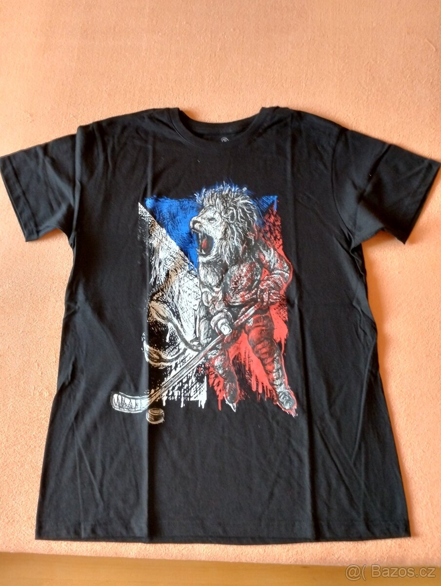 Pánské tričko ČESKÝ HOKEJOVÝ LEV - nové - 3
