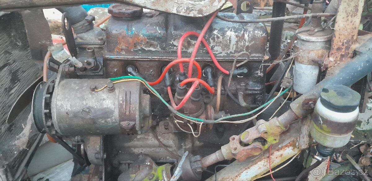 Traktor domácí výroby Škoda 1202 - 3