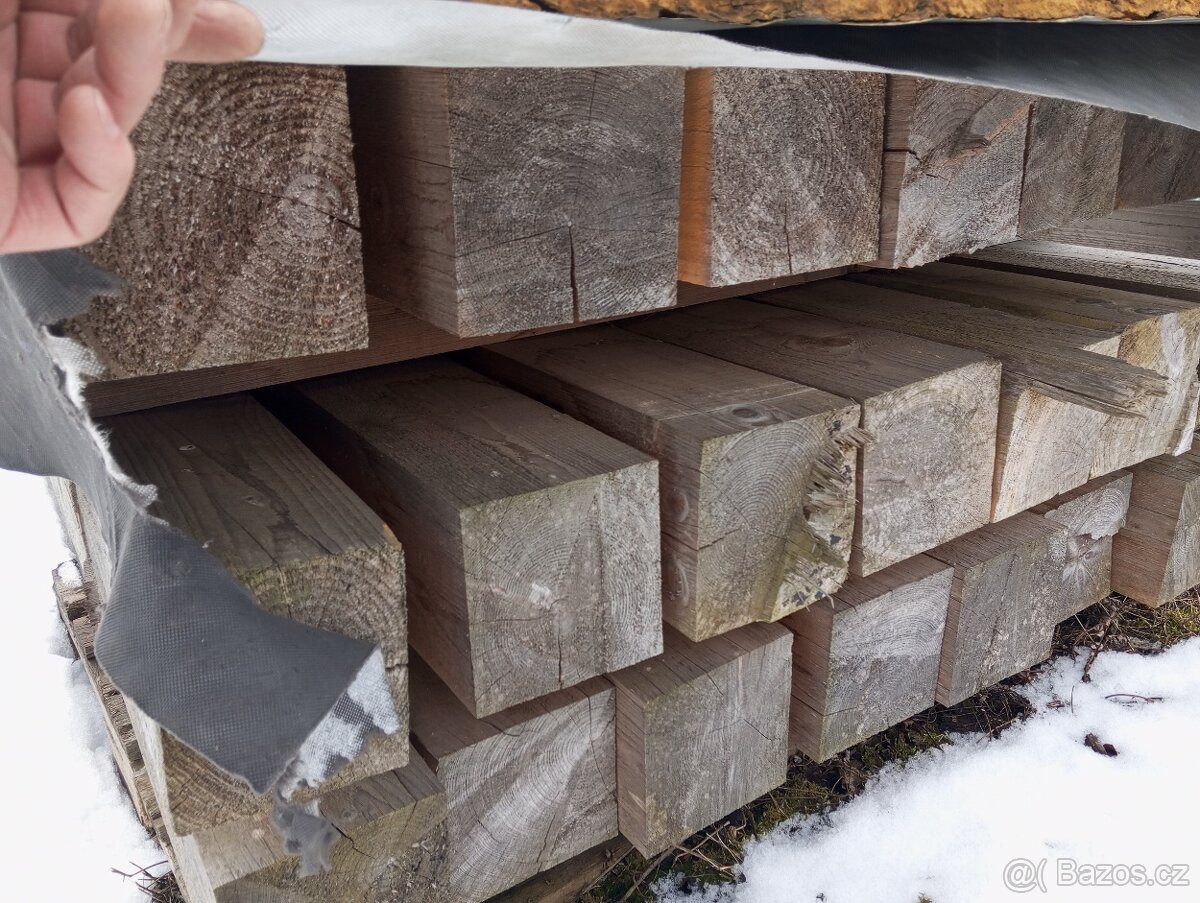 Trámy 15x15 délka 7,5 m - 3